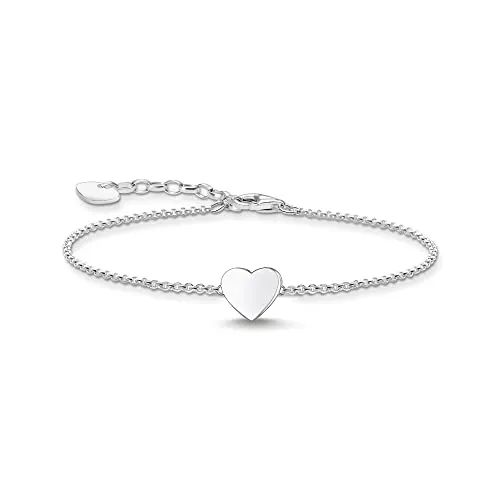THOMAS SABO Damen Armband Herz 925 Sterlingsilber A2044-001-21-L19v