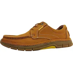 camel active Herren Bootschuhe aus Nubukleder Braun, komfortable Sneaker für Herren - Herren-Sneaker mit herausnehmbarer Innensohle für optimalen Komfort und robuster Laufsohle für besten Grip. Ideal für Freizeit und Alltag.