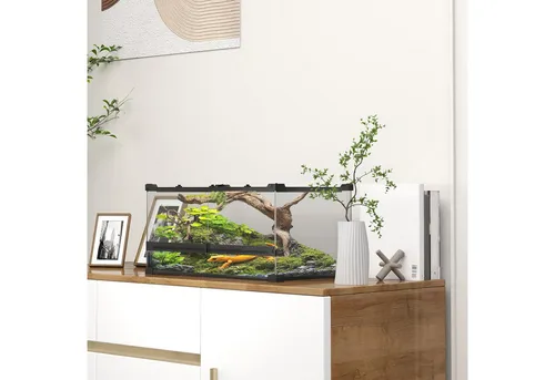 PawHut Terrarium für Reptilien