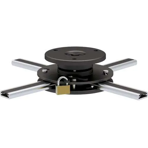 InLine Deckenhalterung für Beamer, max. 20kg - Beamerhalterungen, stabile Deckenhalterung für Beamer bis 20kg, ideal für Heimkino und Präsentationen.