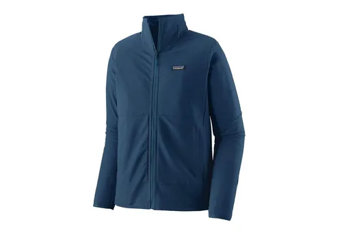 Patagonia Herren R1 TechFace Jacket - XXL - Tidepool Blue - Funktionsjacke mit hoher Abrieb- und Wetterbeständigkeit, ideal für wechselnde Bedingungen in den Bergen. Hergestellt in einem Fair Trade Certified™-Betrieb.