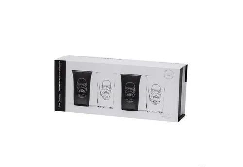 Original Stormtrooper Shot Glasses Set of 4 - Gläser im Star Wars Design, perfekt für Fans und ideal für Partys oder als Sammlerstück.