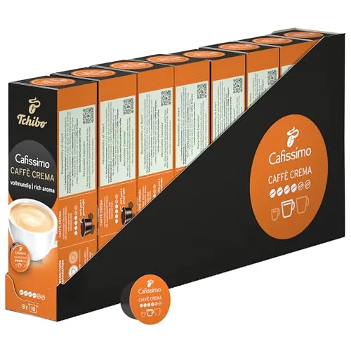 Tchibo Cafissimo Caffè Crema vollmundig Kapseln, 80 Stück von Tchibo
