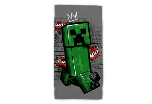 Strandtücher Grau von Minecraft