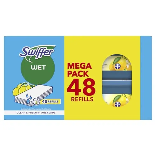 Swiffer Wet Wischtücher Nachfüllpack 48er Citrus Fresh