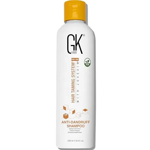GK HAIR Global Keratin Anti Schuppen Shampoo (8.5 Fl Oz / 250ml) - Haar-Tiefenreinigung und Unreinheiten Entferner Anti-Rückstände Sulfat frei Shampoo für trockenes beschädigtes Haar