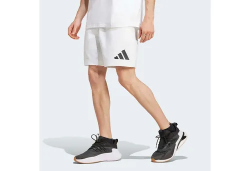 adidas Men's Z.N.E. Shorts White M - Activewear-Shorts für Herren, regulär geschnitten mit elastischem Bund und Kordelzug für optimalen Tragekomfort und Bewegungsfreiheit.