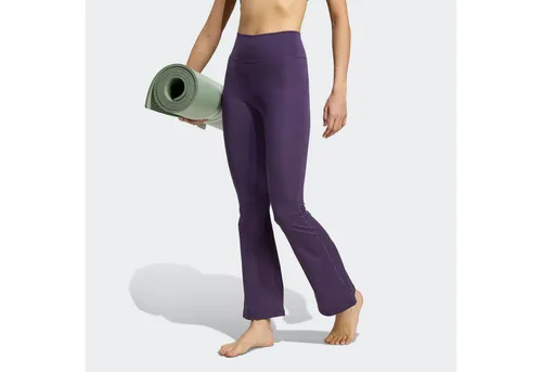 adidas Performance Trainingstights ALL ME ESSENTIALS FLARE LEGGINGS mit ausgestelltem Bein, aus weichem und dehnbarem Strickmaterial