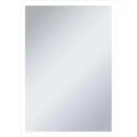 vidaXL Badezimmer-Wandspiegel mit LEDs 60x80 cm - Badspiegel mit energiesparenden LEDs für präzise Beleuchtung, ideal zum Schminken und Pflegen. Mit IP44 Schutz für sichere Nutzung im Badezimmer.