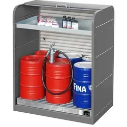 BAUER Gefahrstoff-Rollladenschrank für 6 x 60 l Fässer von Bauer