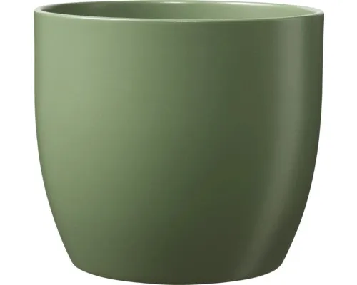 Blumentopf Soendgen Basel Fashion Keramik Ø 8 cm H 7 cm moosgrün