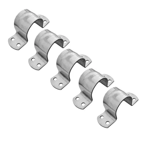 5x Mastschelle Mast 48 50 mm Schelle für Rohr Stahl verzinkt Sat Masten Antenne