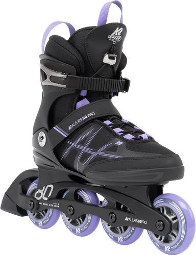 K2 ALEXIS 80 PRO Inline Skate 2025 schwarz/lila von K2