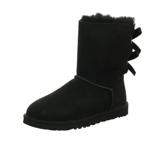 UGG Damen BAILEY BOW II Classic Boot, Black, 36 EU in schwarz von UGG