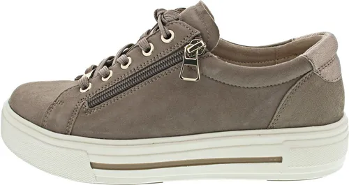 Caprice Plateau Schnürschuhe Damen 31383537333738 Braun 37 1/2 EU - Halbschuhe mit hochwertigem Nubukleder, optimaler Tragekomfort durch CAP Airmotion Technologie und rutschhemmende Laufsohle für sicheres Gehen.