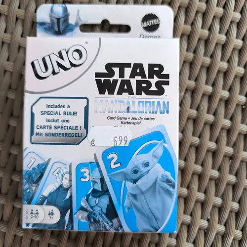 Mattel Uno Star Wars The Mandalorian Kartenspiel ab 7 Jahre AUSGEBLICHEN