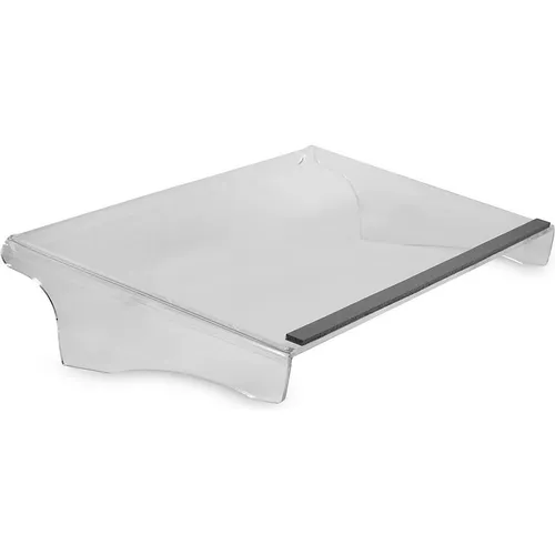 BakkerElkhuizen QDoc 100 Dokumentenhalter - Sonstige Büroutensilien, höhenverstellbarer Dokumentenhalter für ergonomisches Arbeiten, transparentes Design für eine moderne Büroumgebung.