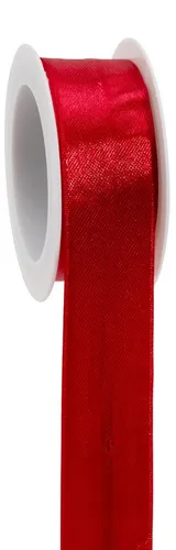 Goldina Loy GmbH + Co KG Hängedekoration Geschenkband Susifix Satinband 25mm/3m, Rot