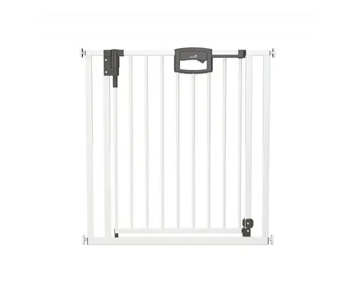 Geuther Türschutzgitter Easylock - Sicherer Schutz für Ihr Zuhause - Türschutzgitter für Türzargen von 80,5 cm bis 88,5 cm, einfach zu montieren und sorgt für Sicherheit für Ihre Kleinen.