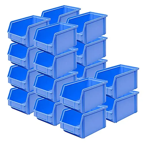 BRB-Lagertechnik Kleinteilemagazin CLASSIC FB 4 - 20 Sichtboxen - Ordnungsboxen aus robustem Polypropylen, ideal für die systematische Lagerung von Kleinteilen. Stapelsicher, kälte- und hitzebeständig, transparent für schnelle Übersicht.