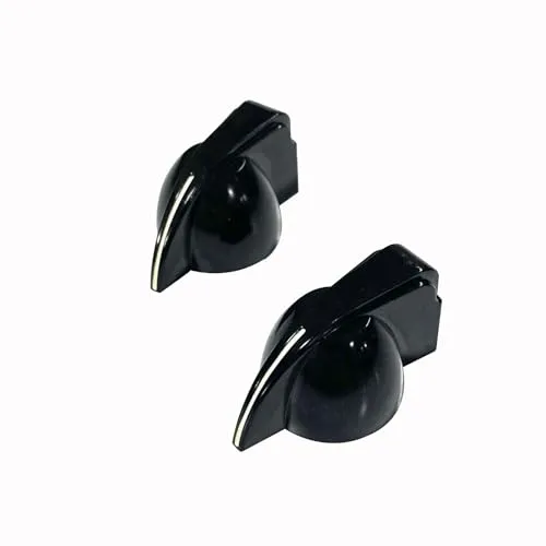 Allparts PK 0173-023 Pointer Knöpfe (Stück 2) schwarz