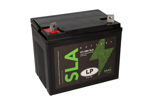 AGM Batterie 12V 24Ah für Rasenmäher - Batterien & Akkus, zuverlässige 24Ah AGM Batterie für längere Betriebszeiten und wartungsfreien Betrieb – perfekt für Rasenmäher und Rasentraktoren.