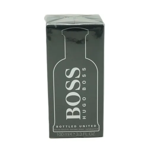 HUGO BOSS Bottled United EDT Spray 100ml - Herren Eau de Toilette mit erfrischendem Minzduft, ideal für den modernen Mann, der Frische und Eleganz schätzt.