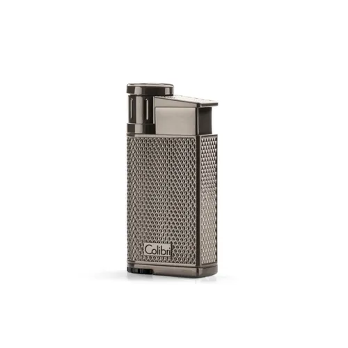 Colibri Zigarrenfeuerzeug Evo – Schrägflamme mit großem Gastank - Elegantes Feuerzeug im 30° Winkel für präzises Anzünden. Ideal für Zigarrenliebhaber, bietet einen extra großen Gastank für längere Nutzung.