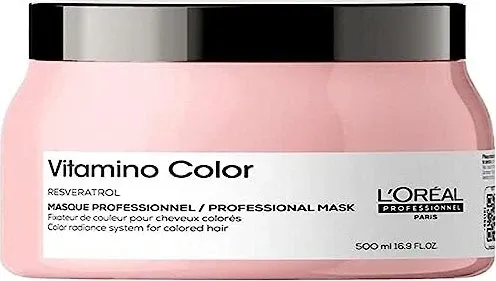 L'OREAL PROFESSIONNEL VITAMINO COLOR SPECTRUM Cremige Maske für gefärbtes Haar - Hochwirksame Pflege-Maske für gefärbtes Haar, schützt die Farbintensität und sorgt für strahlenden Glanz. Ideal für die tägliche Haarpflege.