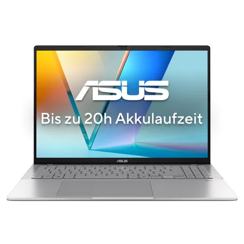 ASUS Vivobook S 16 S3607CA-SH115W - Leistungsstarker Intel Core Ultra 7 255H Laptop - Laptops mit 40,6 cm (16 Zoll) Display, ideal für kreative Arbeiten und Multitasking dank hoher Leistung und schlankem Design.