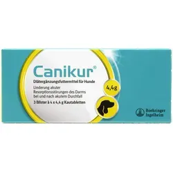 Canikur Kautabletten für Hunde bei Durchfall 3X4 St von Boehringer Ingelheim