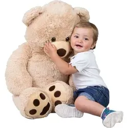 Besttoy XL Plüsch-Bär beige 100 cm