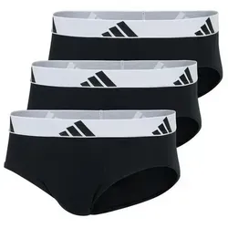 adidas Herren Slip 3er Pack - Active Flex Cotton Unterwäsche - Herren-Slips aus hochwertiger Active Flex Cotton für optimalen Tragekomfort und Bewegungsfreiheit, ideal für den Alltag.