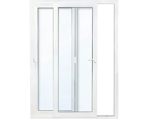 Produktbild Schiebetür Kunststoff weiß 2500x2000 mm