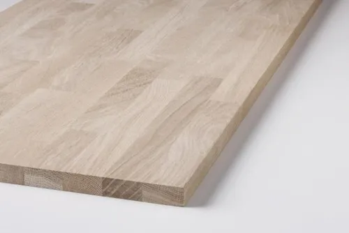 Leimholzplatte Eiche natur 80 x 20 cm 18 mm  Leimholzplatte Möbelbauholz
