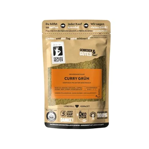 Bremer Gewürzhandel grünes Curry, leicht scharf, 10 x 80g