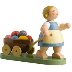 Wendt & Kühn Sammelfigur Ostermädchen mit Wagen 5240/7