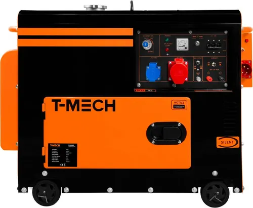 Geräuschloser Diesel Stromerzeuger 6.5kVA E-Start