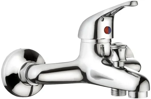 OCEAN-LEON Bade-Einhebelmischer, chrom - Armaturen für modernes Bad, mit einem eleganten chrom Finish und einfacher Bedienung für optimalen Komfort.