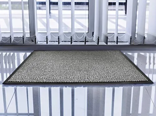Floortex FC49180DCBWV Doortex Advantagemat grau 120x180cm - Diverse F - Hochwertige Anti-Rutsch Schmutzfangmatte mit hervorragender Staubkontrolle, leicht zu reinigen und maschinenwaschbar bis 30°C.