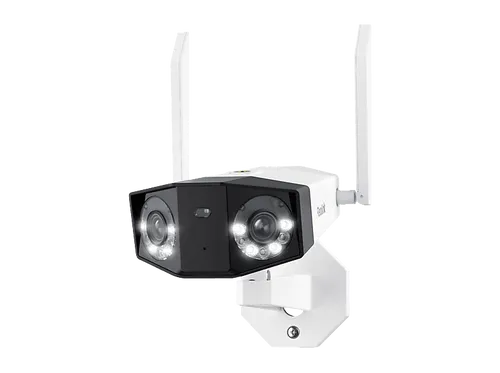 Reolink Duo Series W730 8MP WLAN Überwachungskamera - Überwachungskamera mit 8MP Auflösung, zwei Objektiven und WiFi 6 für gestochen scharfe Bilder. Ideal für den Innen- und Außenbereich mit intelligenter Personen- und Autoerkennung.