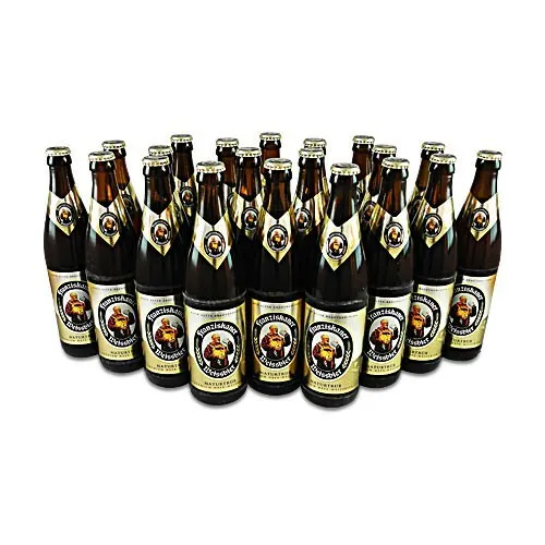  3,95€/1l) Franziskaner Weissbier naturtrüb (20 Flaschen à 0,5 l / 5,0 % vol.