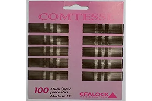 Haarklammern, -nadeln & -clips Braun von EFALOCK