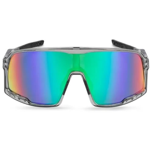 CHPO Henrik Sportbrille - Hochwertige Fahrradbrille für optimalen Schutz - Fahrradbrillen mit UV-Schutz und kratzfesten Gläsern, ideal für passionierte Radfahrer und Outdoor-Sportler.