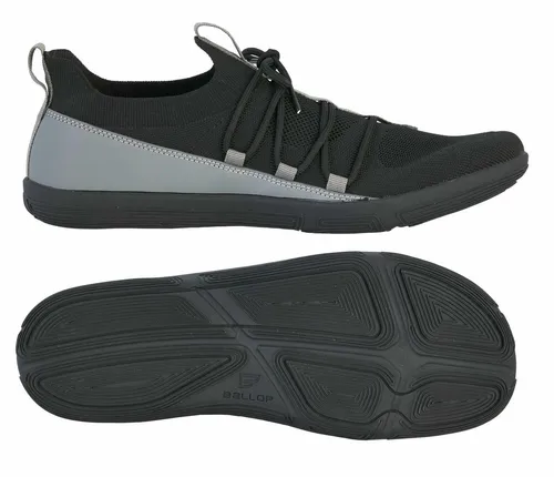 Ballop Barfussschuhe Sneaker Tilava - Leichte, atmungsaktive Sneakers in Schwarz, Größe 43 - Sneaker für Alltag und schickere Anlässe, mit stabilisierendem Obermaterial und flexibler Barfußsohle für ein unvergleichliches Tragegefühl.