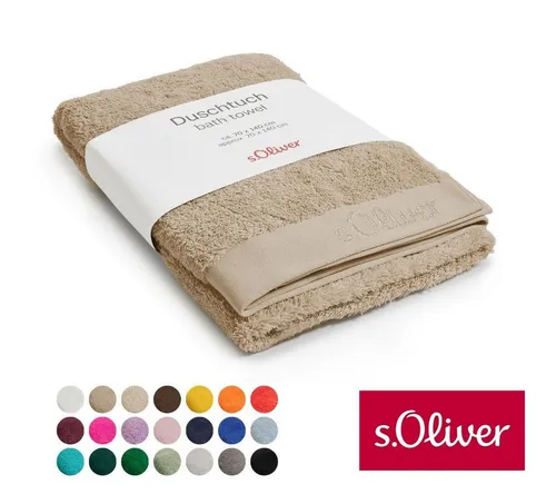 s.Oliver Duschtuch 70x140 cm in beige von s.Oliver