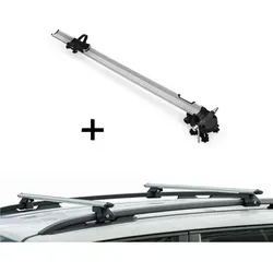 Fahrradträger Bike Pro + Relingträger CRV120A kompatibel mit DR DR2 ab 10