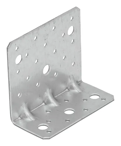 Schwerlast-Winkelverbinder 95 x 53 x 110 x 2,5 mm - VPE: 20 Stück - Holzverbinder für starke Verbindungen, ideal für Konstruktionen mit hohen Belastungen und Langlebigkeit.