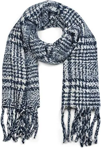 styleBREAKER Unisex XXL Schal mit Karo Muster von styleBREAKER