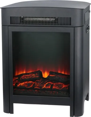 Classic Fire Elektrokamin Modena mit Heizung und Kaminfeuer